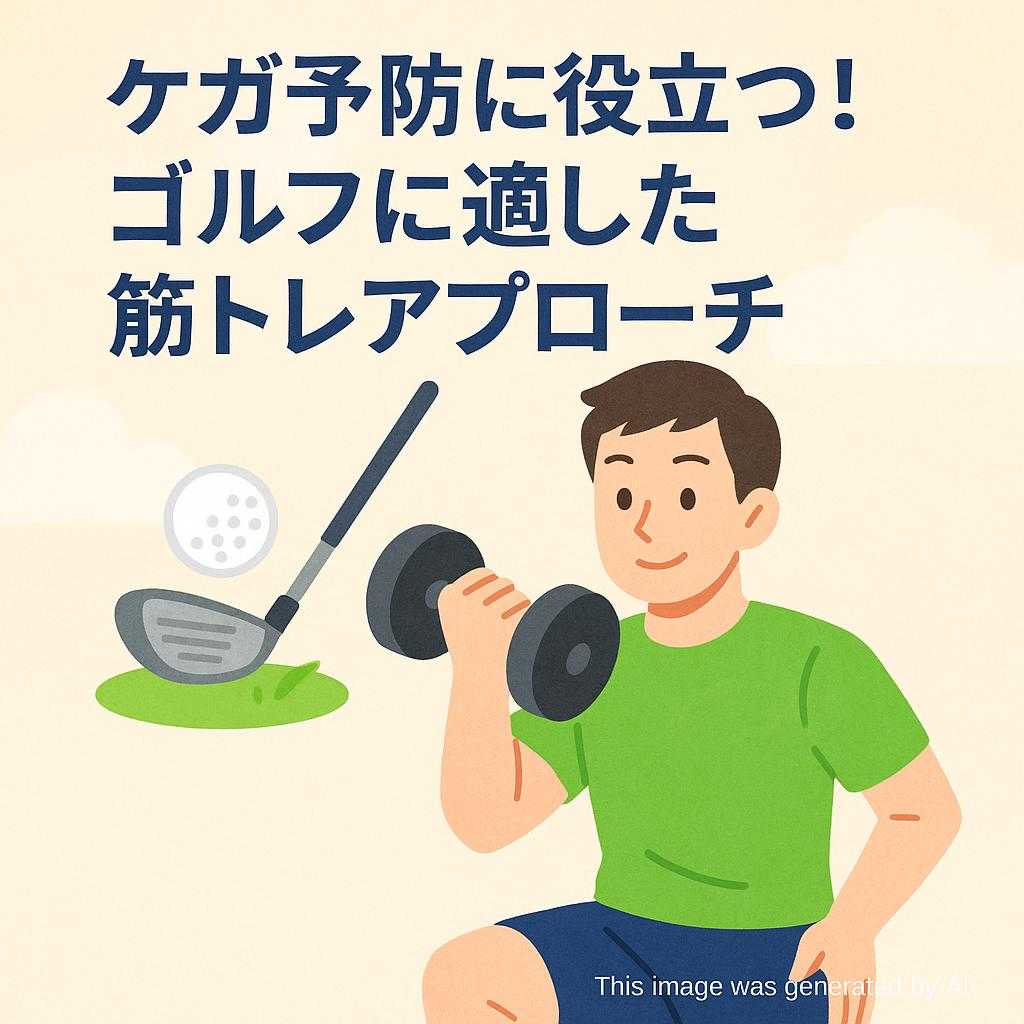 ケガ予防に役立つ!ゴルフに適した筋トレアプローチ