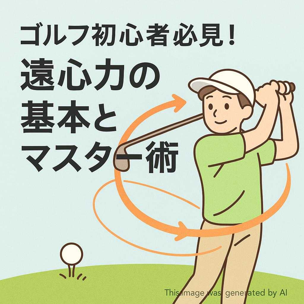 ゴルフ初心者必見！遠心力の基本とマスター術