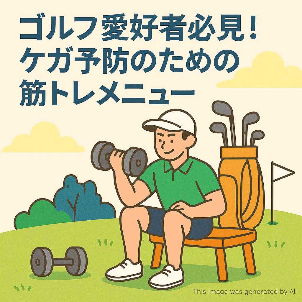 ゴルフ愛好者必見！ケガ予防のための筋トレメニュー