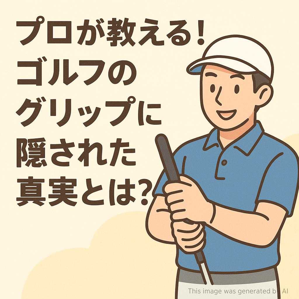 プロが教える！ゴルフのグリップに隠された真実とは？