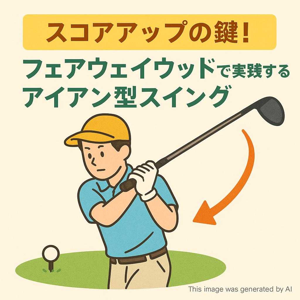スコアアップの鍵！フェアウェイウッドで実践するアイアン型スイング
