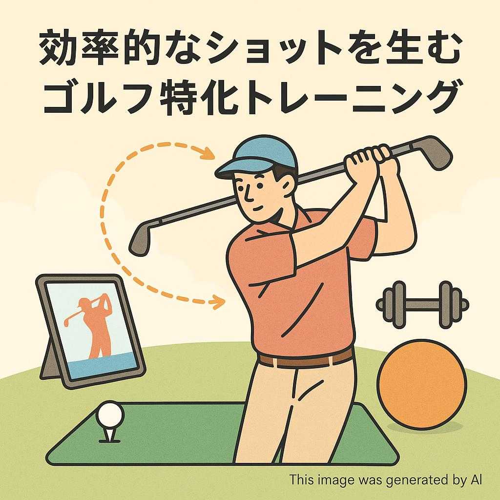 効率的なショットを生むゴルフ特化トレーニング