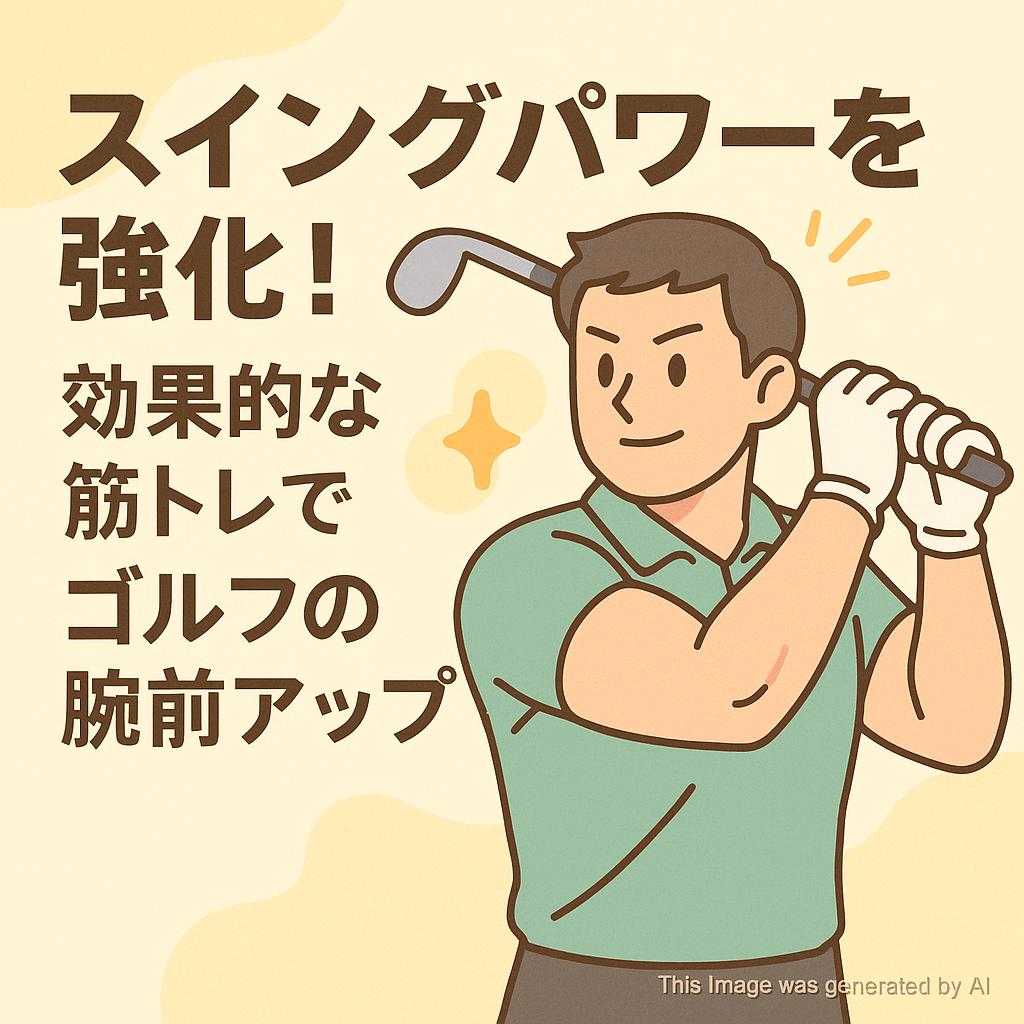 スイングパワーを強化！効果的な筋トレでゴルフの腕前アップ