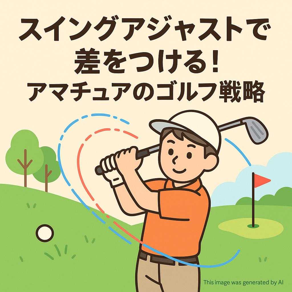 スイングアジャストで差をつける！アマチュアのゴルフ戦略