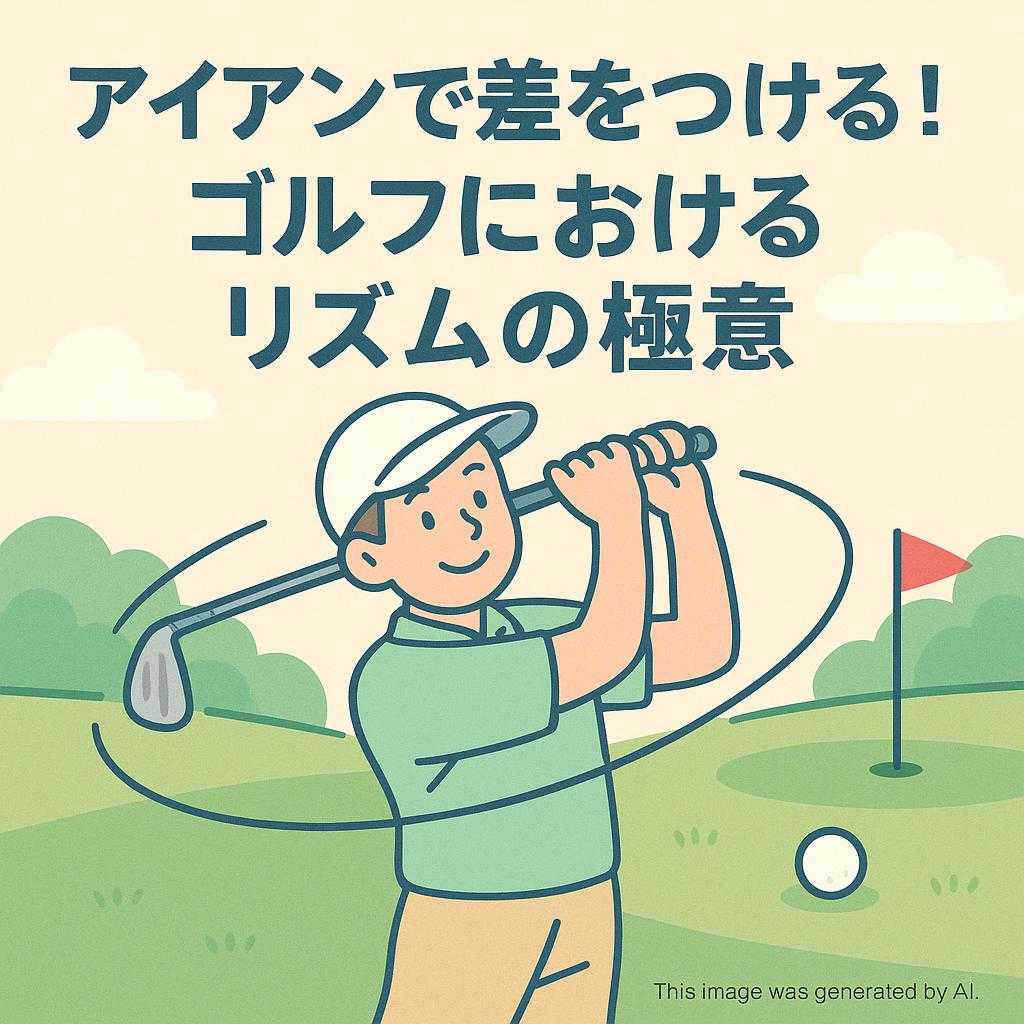 アイアンで差をつける！ゴルフにおけるリズムの極意