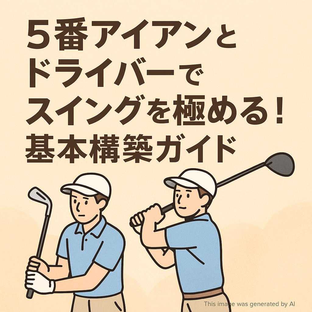 5番アイアンとドライバーでスイングを極める!基本構築ガイド