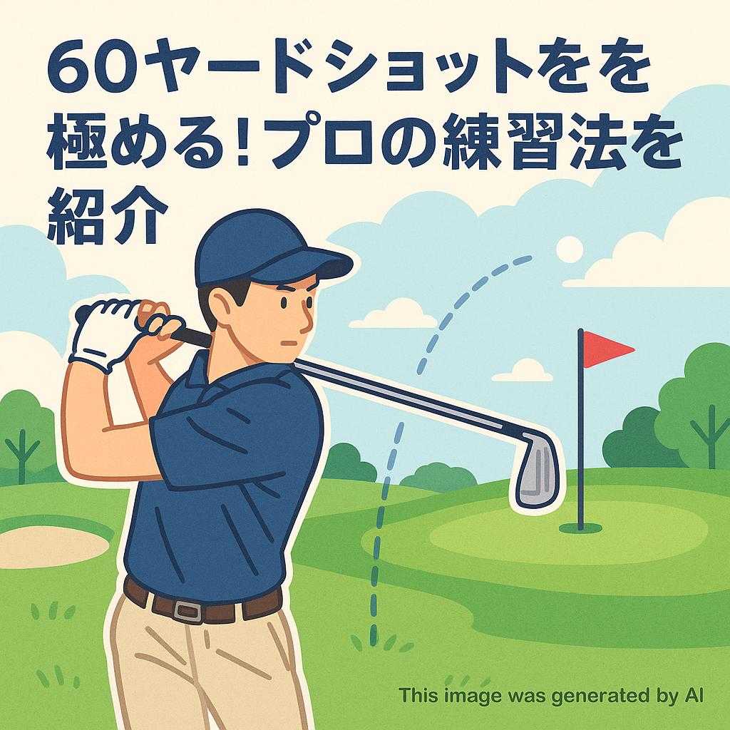 60ヤードショットを極める!プロの練習法を紹介