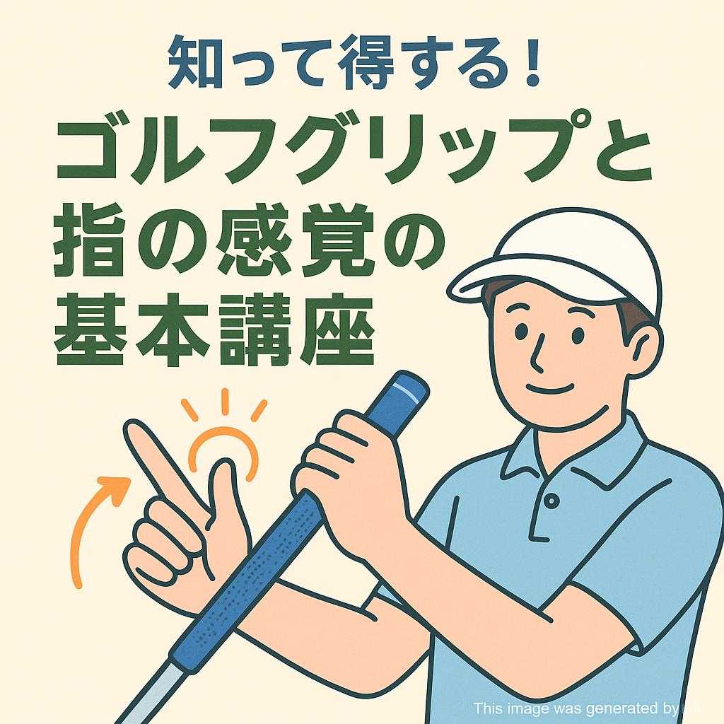 知って得する！ゴルフグリップと指の感覚の基本講座
