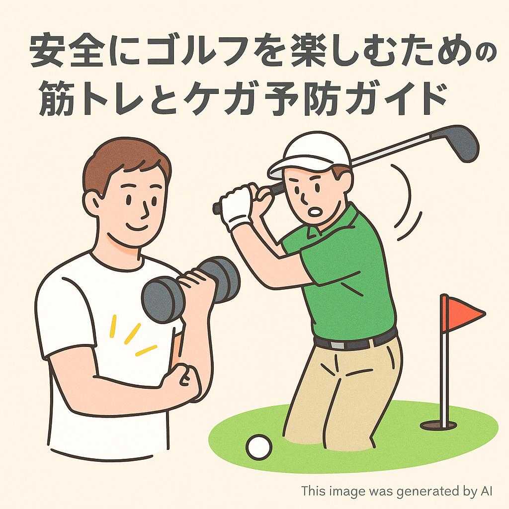 安全にゴルフを楽しむための筋トレとケガ予防ガイド