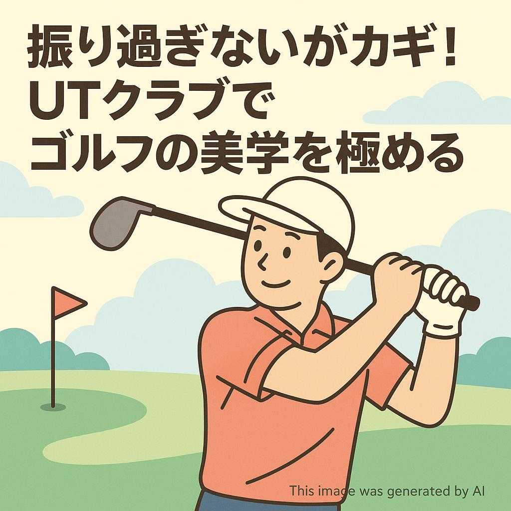 振り過ぎないがカギ！UTクラブでゴルフの美学を極める
