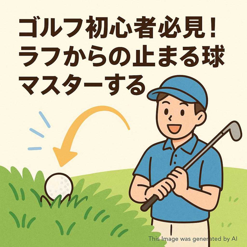 ゴルフ初心者必見！ラフからの止まる球をマスターする