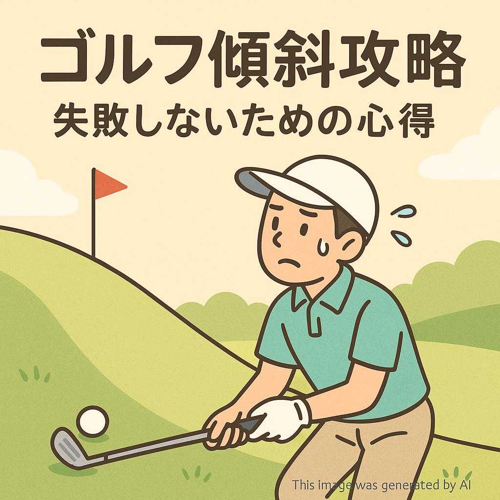 ゴルフ傾斜攻略 失敗しないための心得