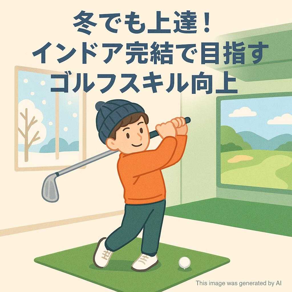 冬でも上達！インドア完結で目指すゴルフスキル向上