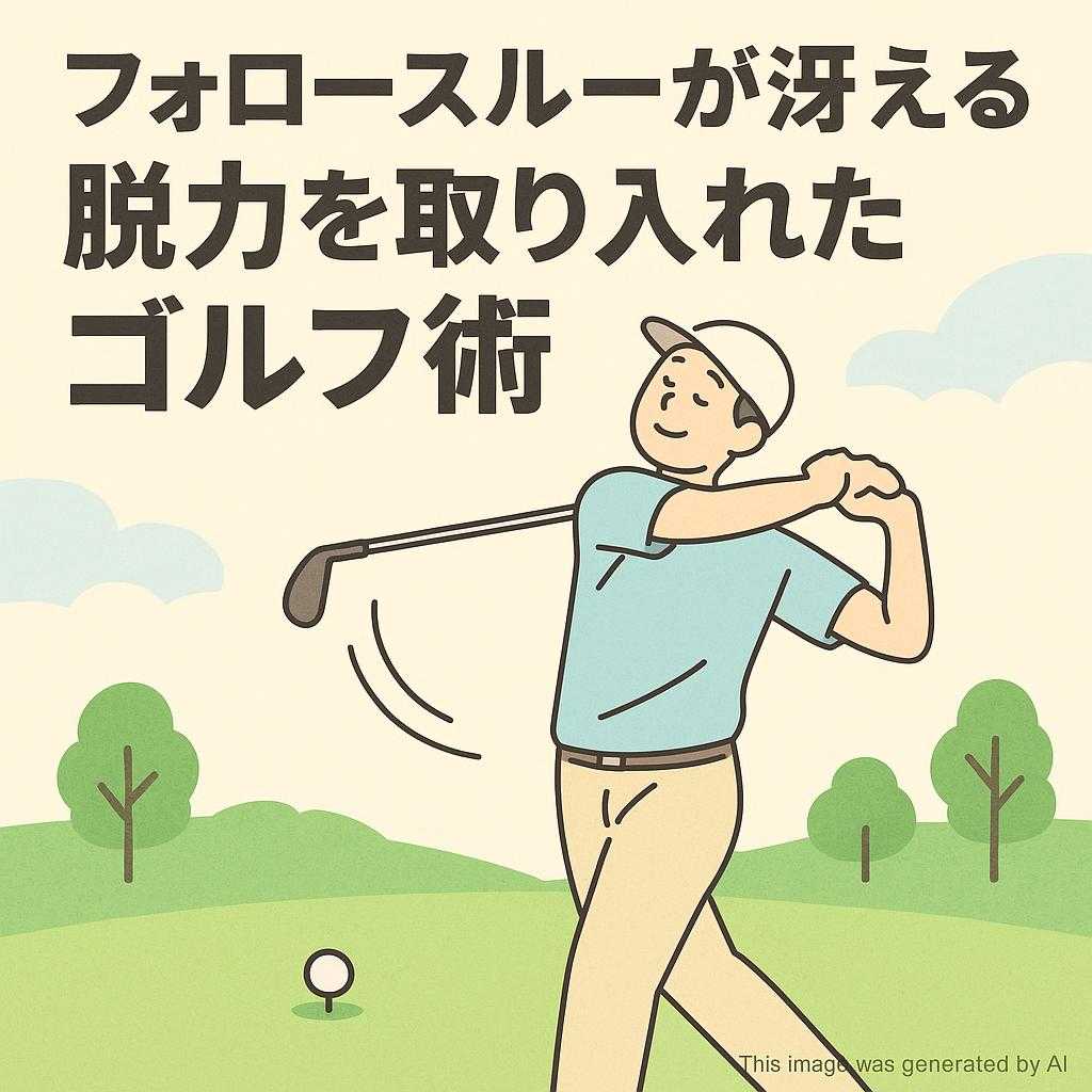 フォロースルーが冴える 脱力を取り入れたゴルフ術