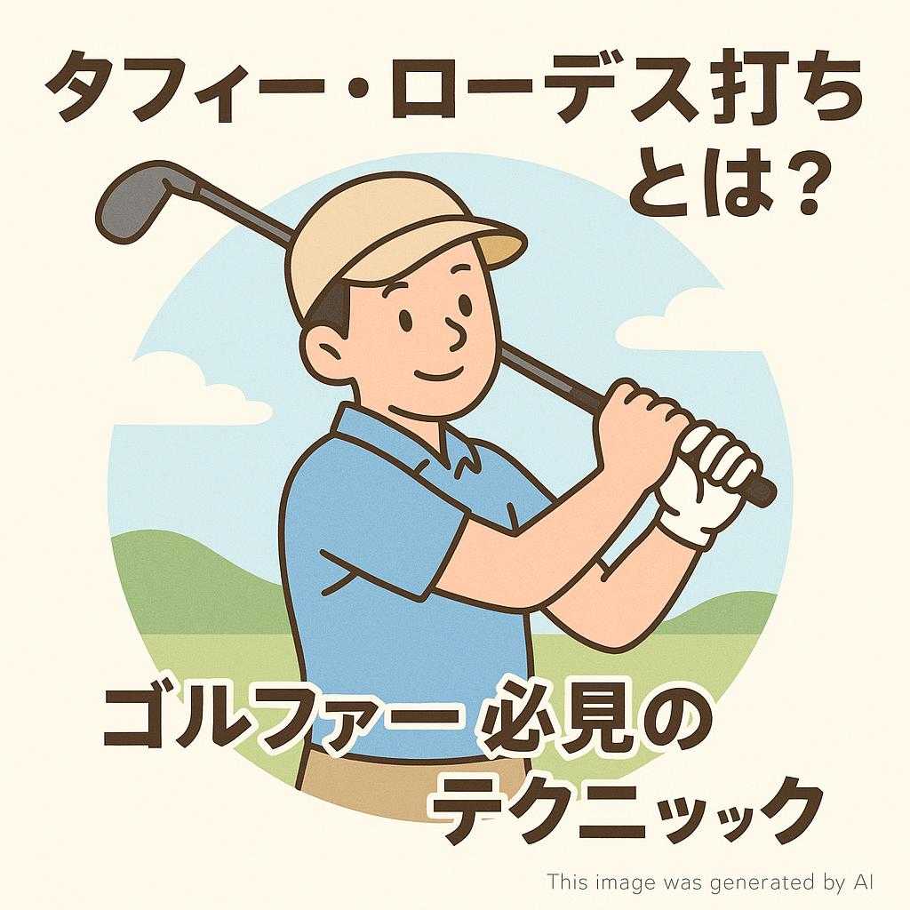 タフィーローデス打ちとは？ゴルファー必見のテクニック