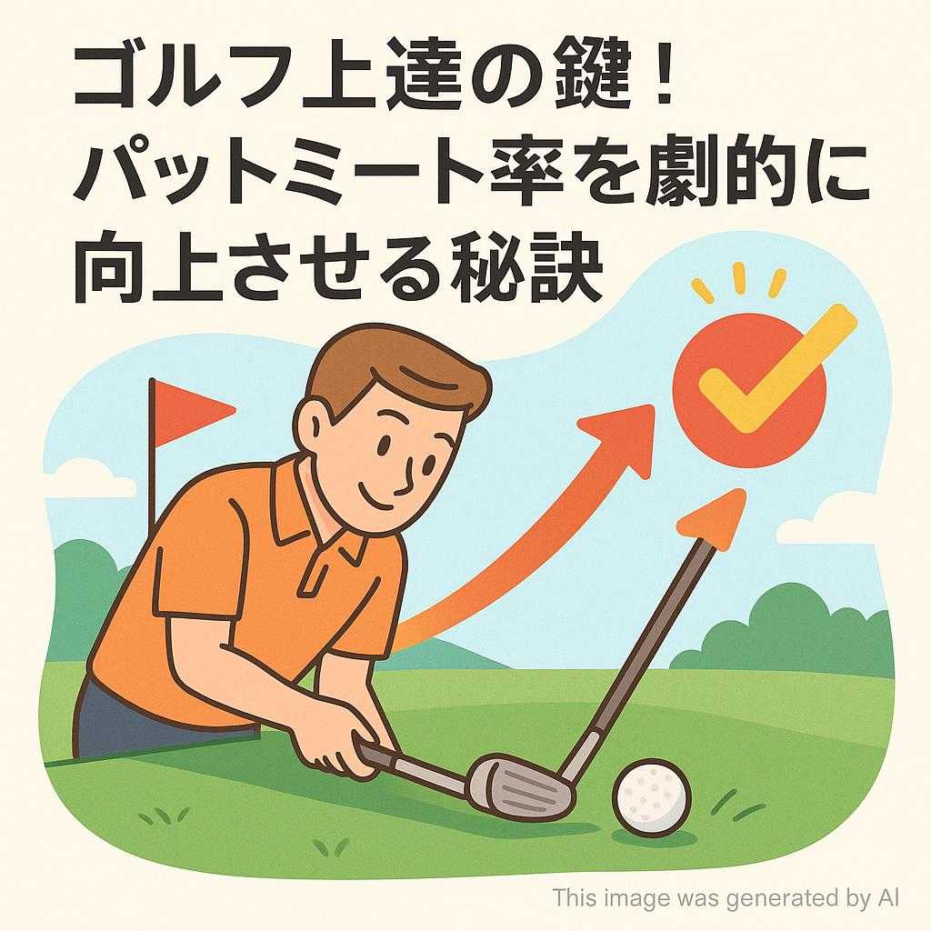 ゴルフ上達の鍵！パットミート率を劇的に向上させる秘訣