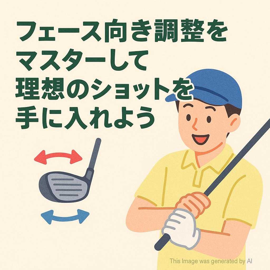 フェース向き調整をマスターして理想のショットを手に入れよう
