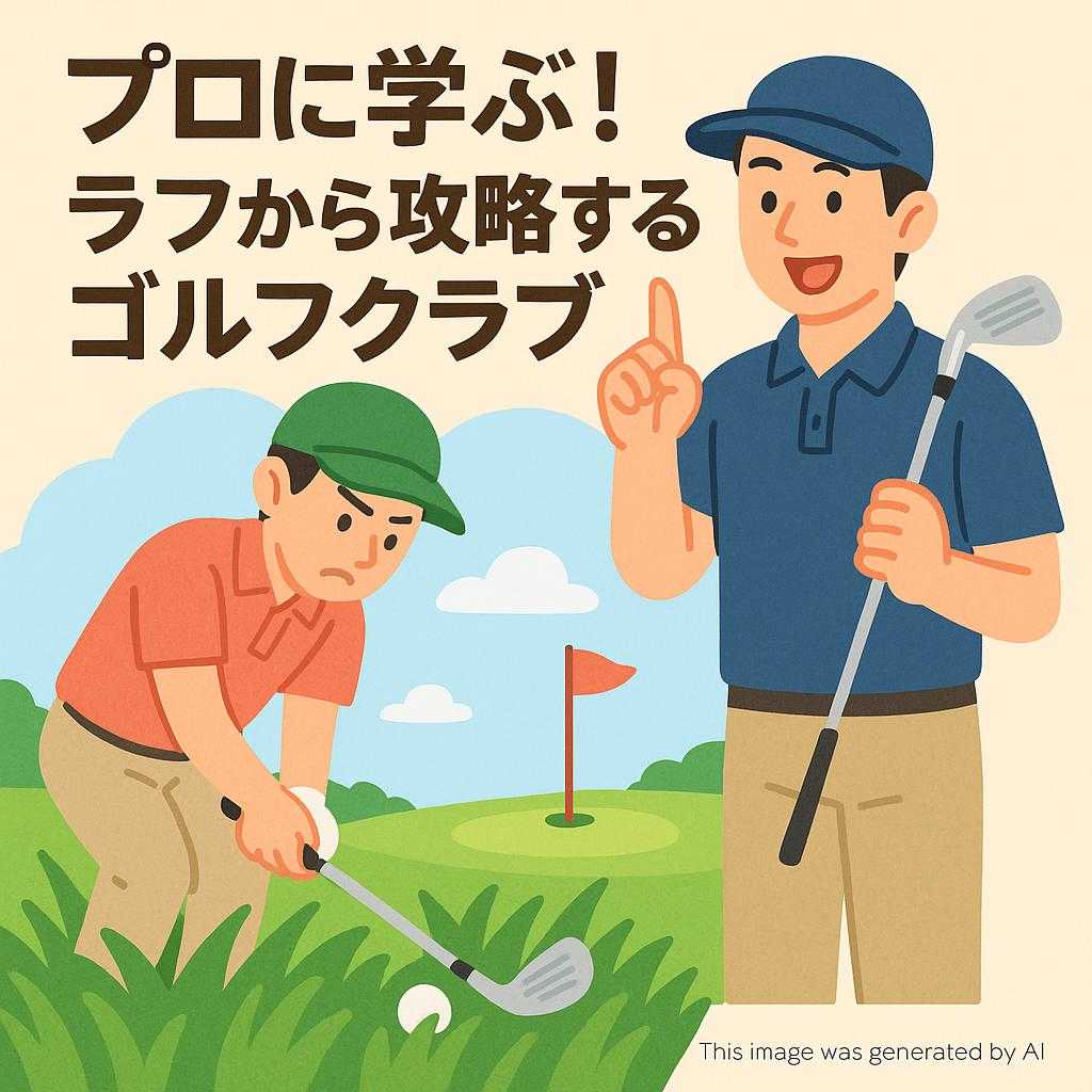 プロに学ぶ! ラフから攻略するゴルフクラブ
