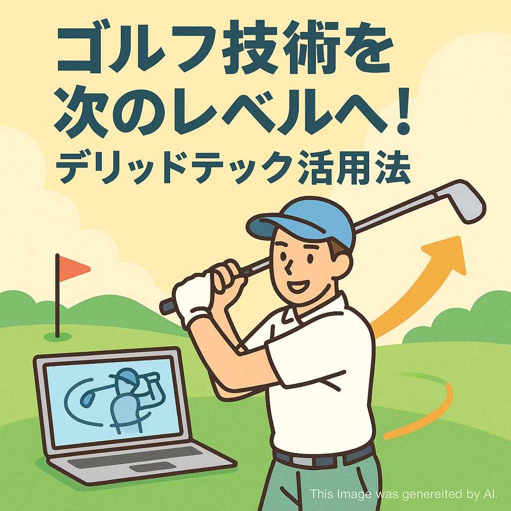 ゴルフ技術を次のレベルへ！デリッドテック活用法