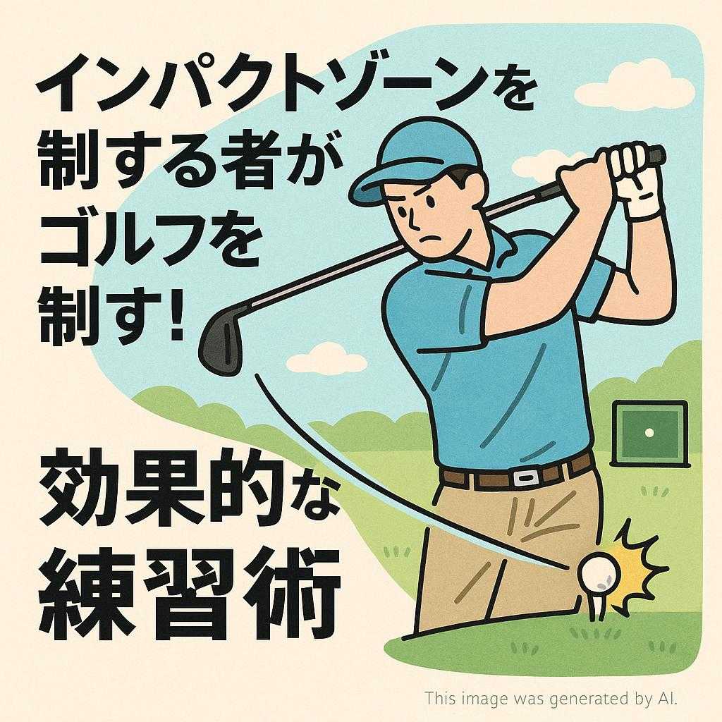 インパクトゾーンを制する者がゴルフを制す！効果的な練習術