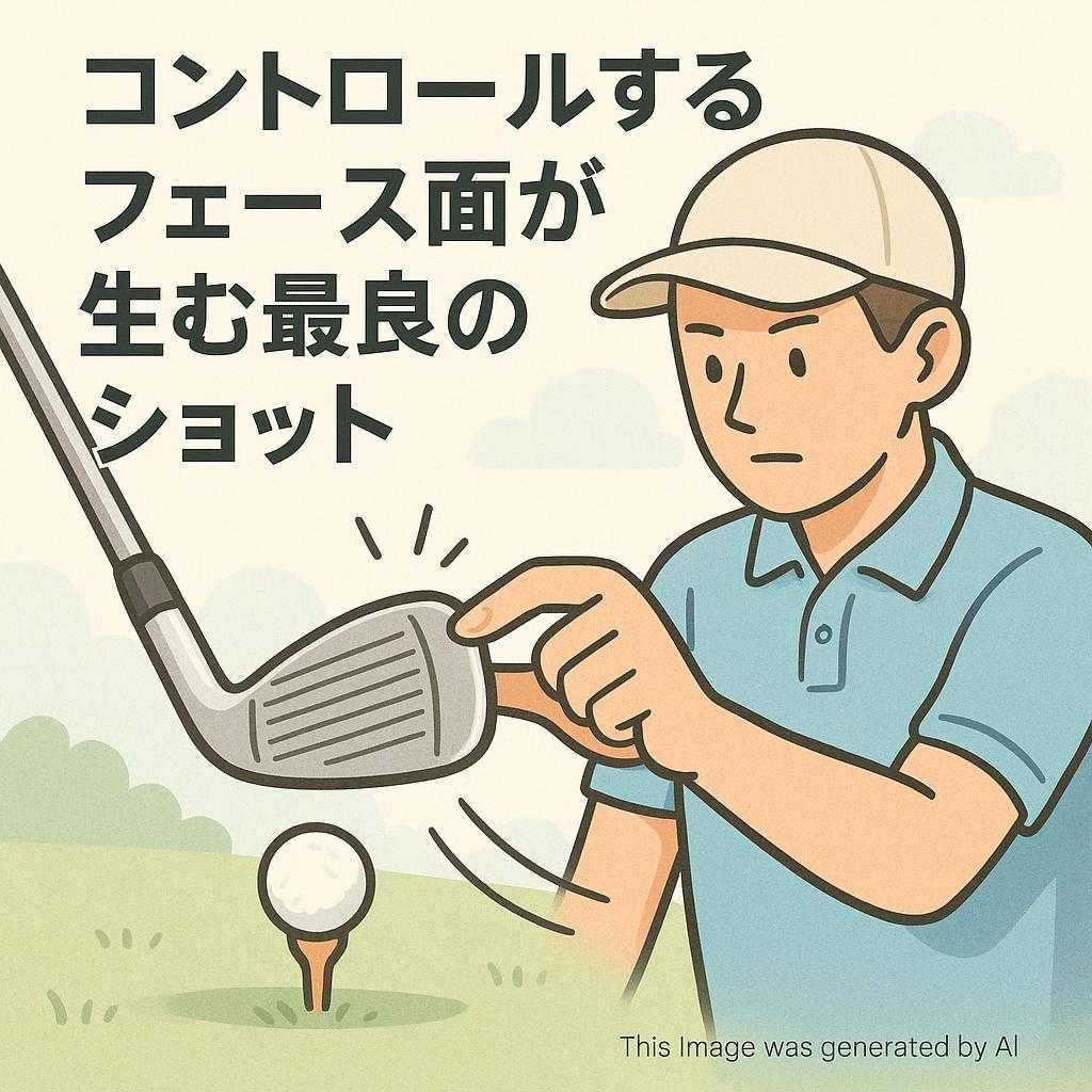 コントロールするフェース面が生む最良のショット