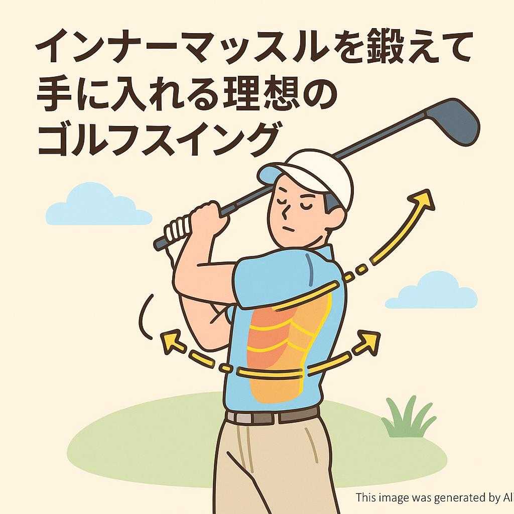 インナーマッスルを鍛えて手に入れる理想のゴルフスイング