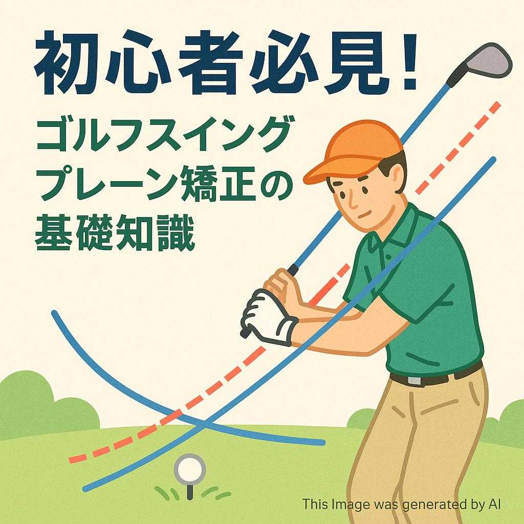 初心者必見！ゴルフスイングプレーン矯正の基礎知識