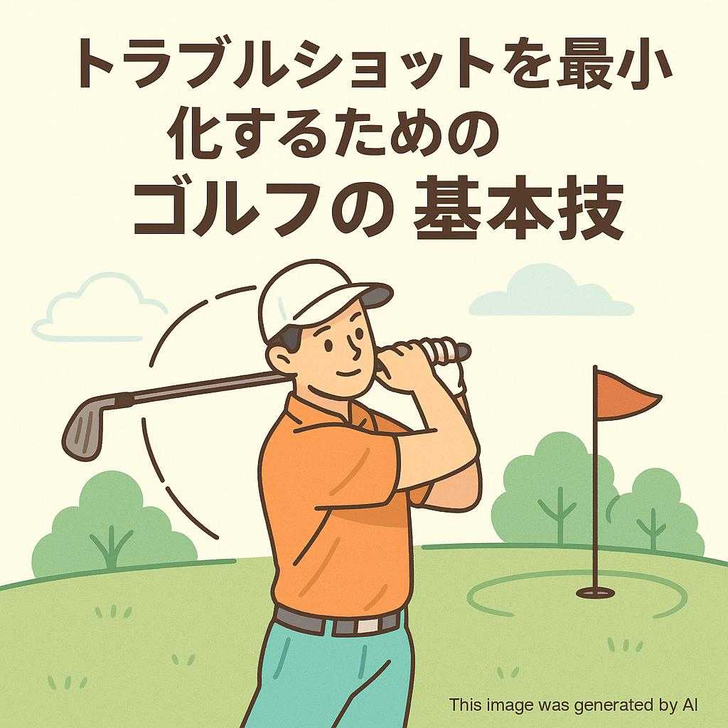 トラブルショットを最小化するためのゴルフの基本技