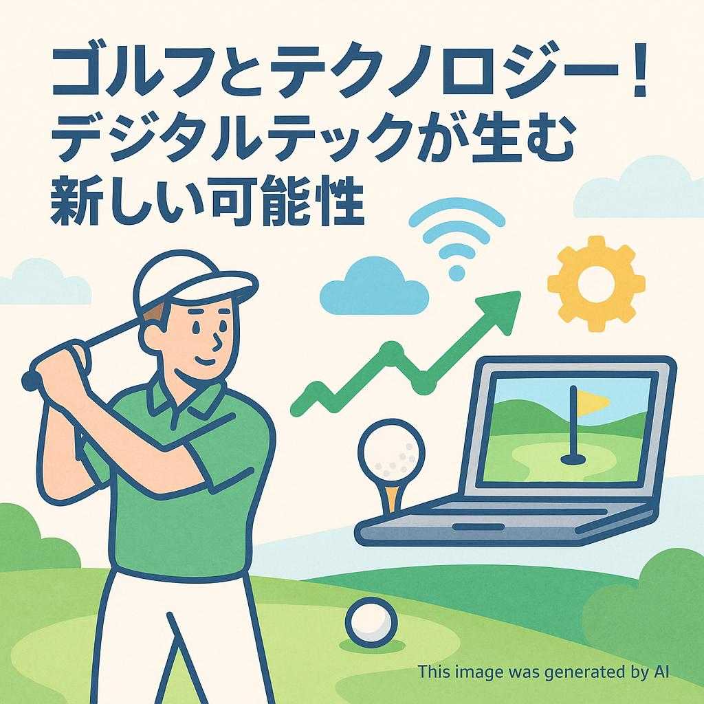 ゴルフとテクノロジー！デリッドテックが生む新しい可能性