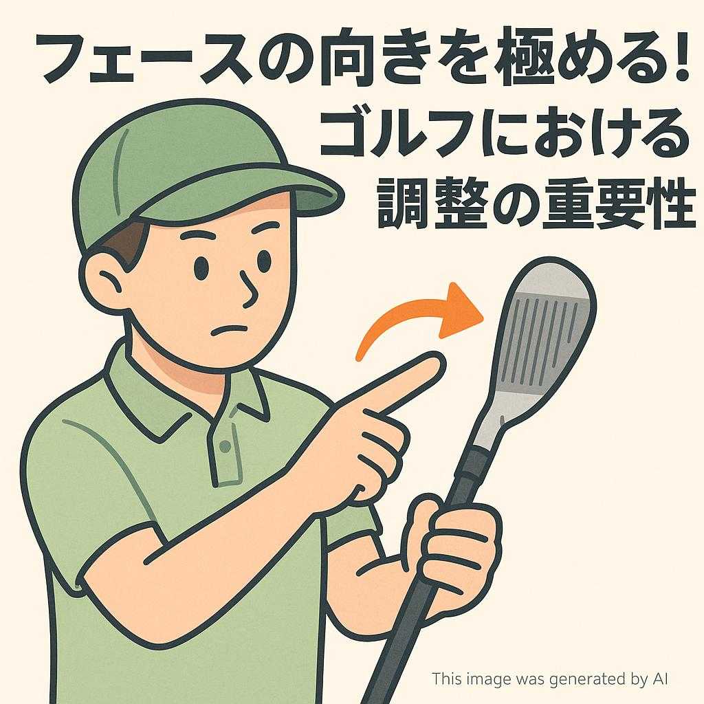 フェースの向きを極める！ゴルフにおける調整の重要性