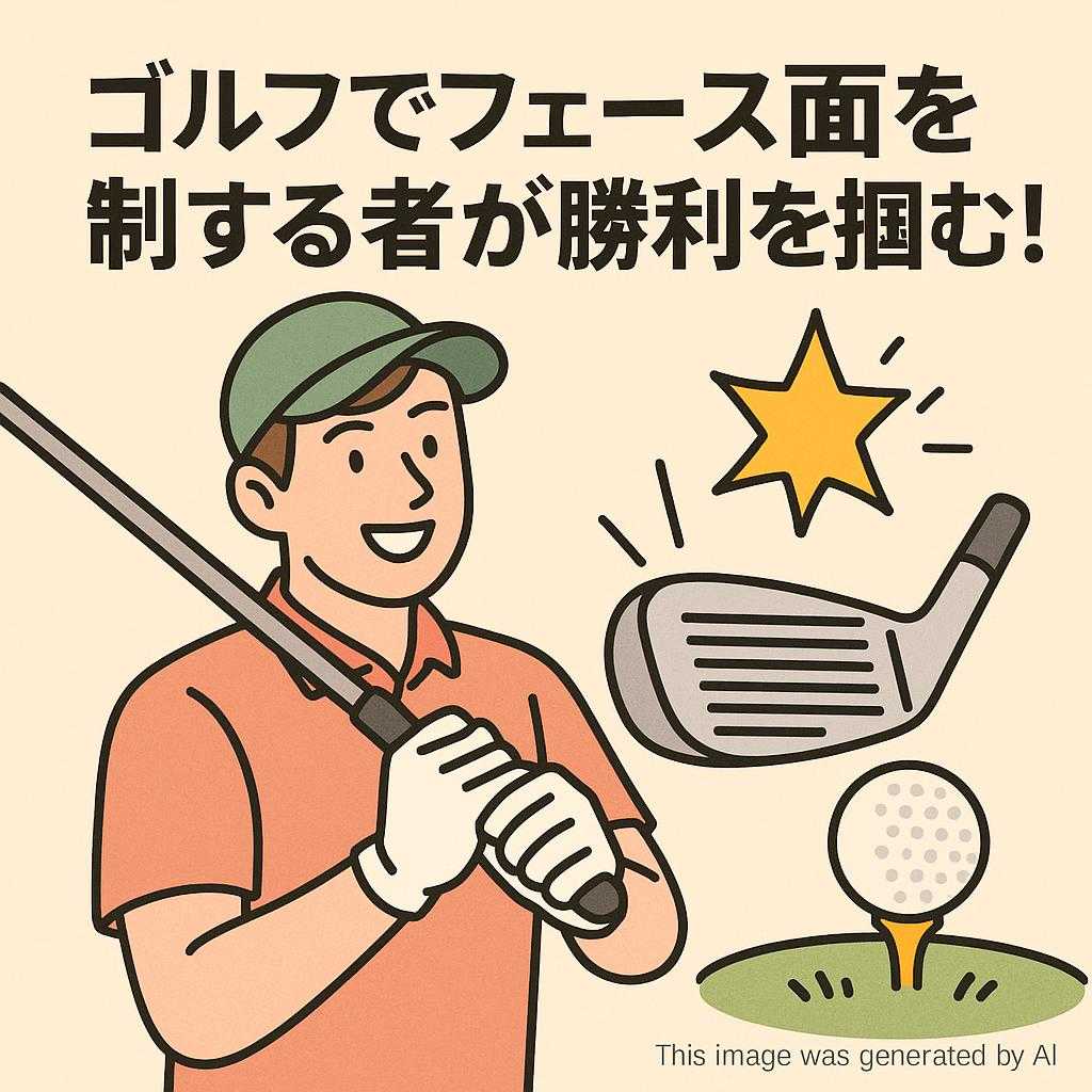 ゴルフでフェース面を制する者が勝利を掴む！