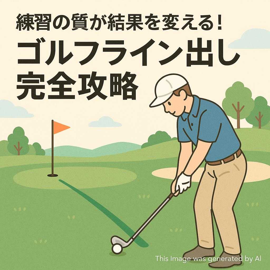 練習の質が結果を変える！ゴルフライン出し完全攻略
