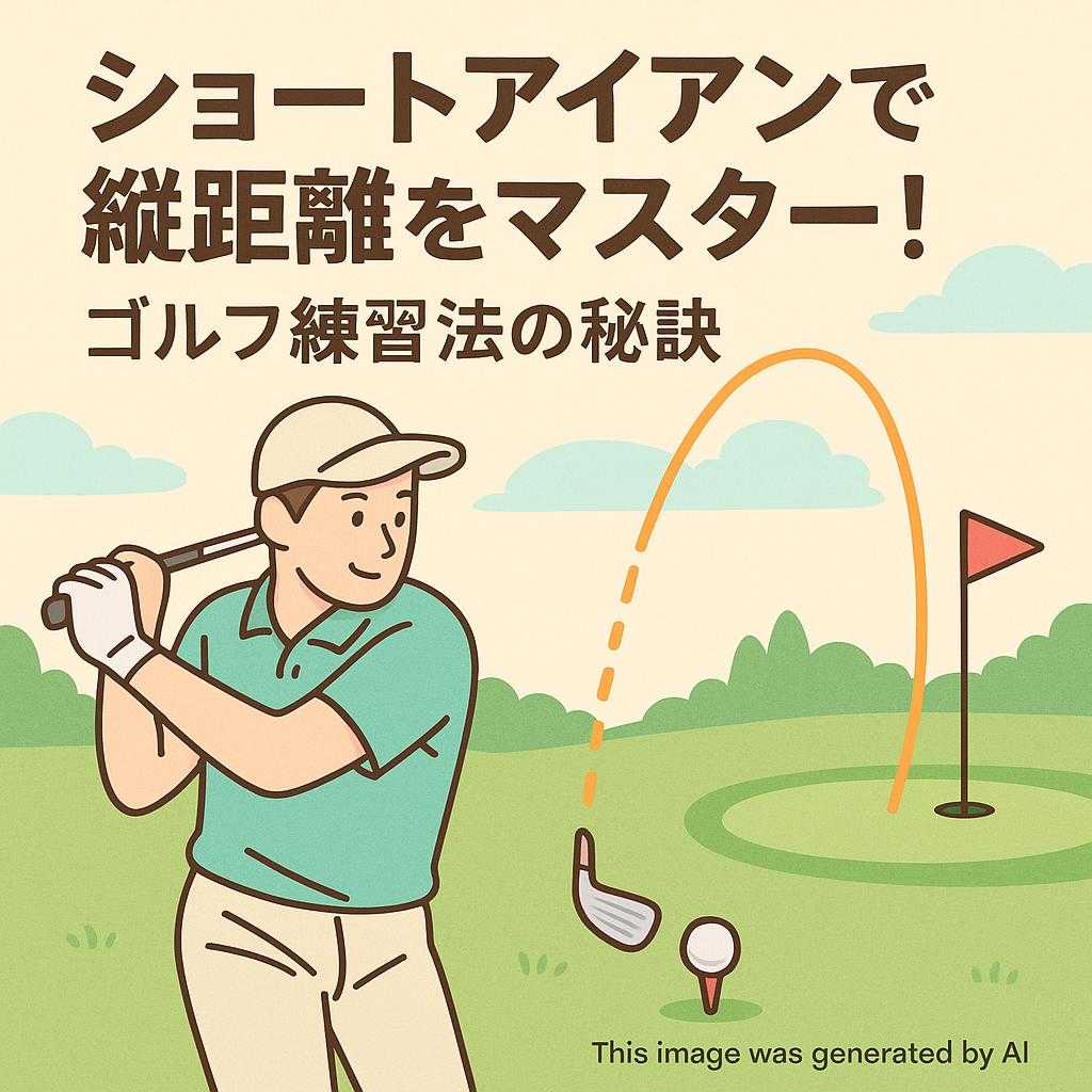 ショートアイアンで縦距離をマスター！ゴルフ練習法の秘訣