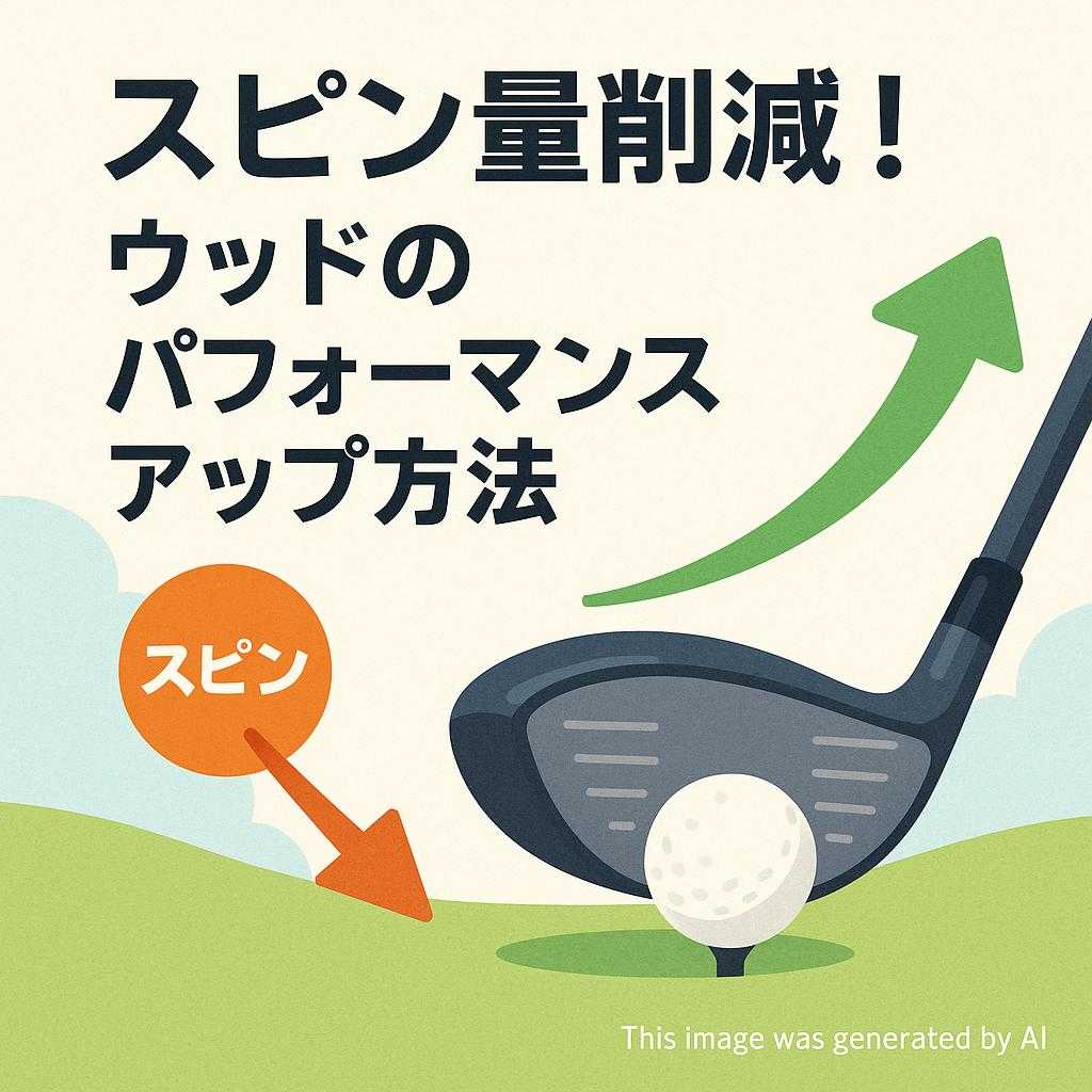 スピン量削減！ウッドのパフォーマンスアップ方法
