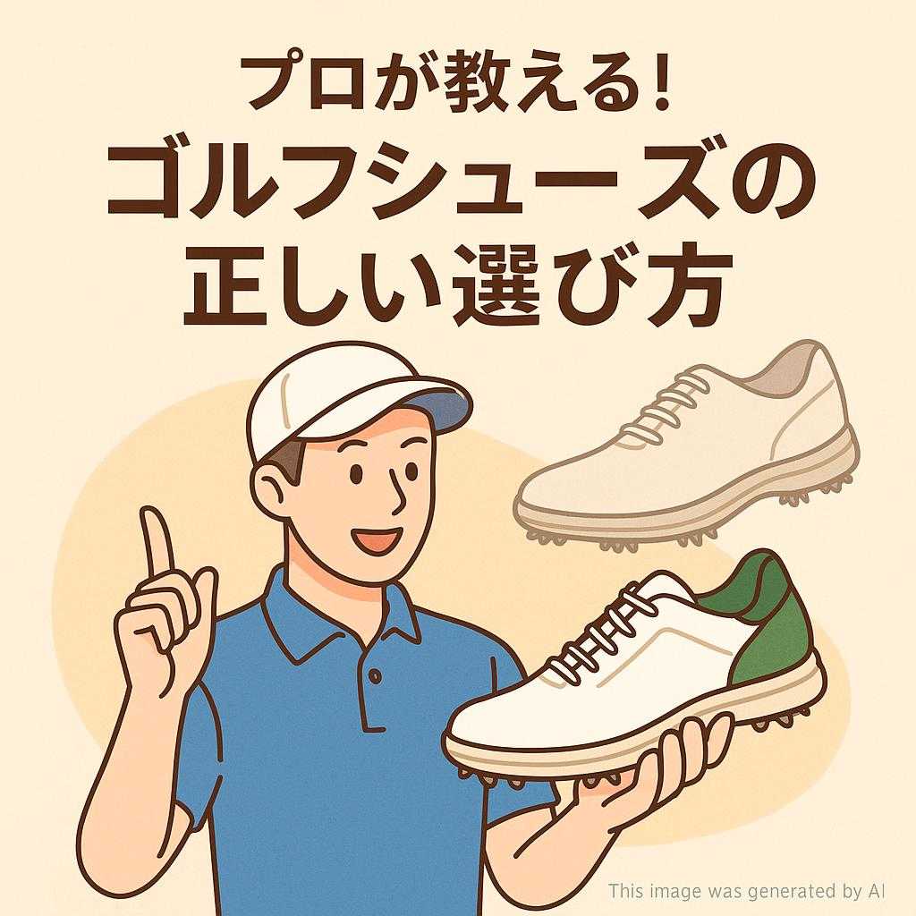 プロが教える！ゴルフシューズの正しい選び方
