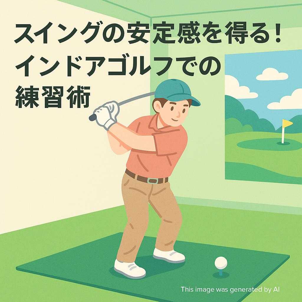スイングの安定感を得る！インドアゴルフでの練習術