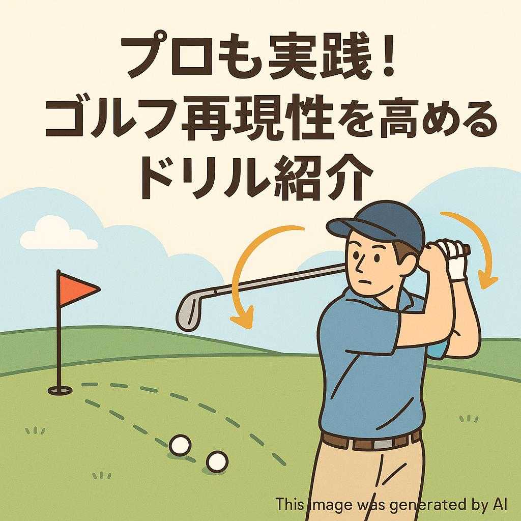 プロも実践！ゴルフ再現性を高めるドリル紹介