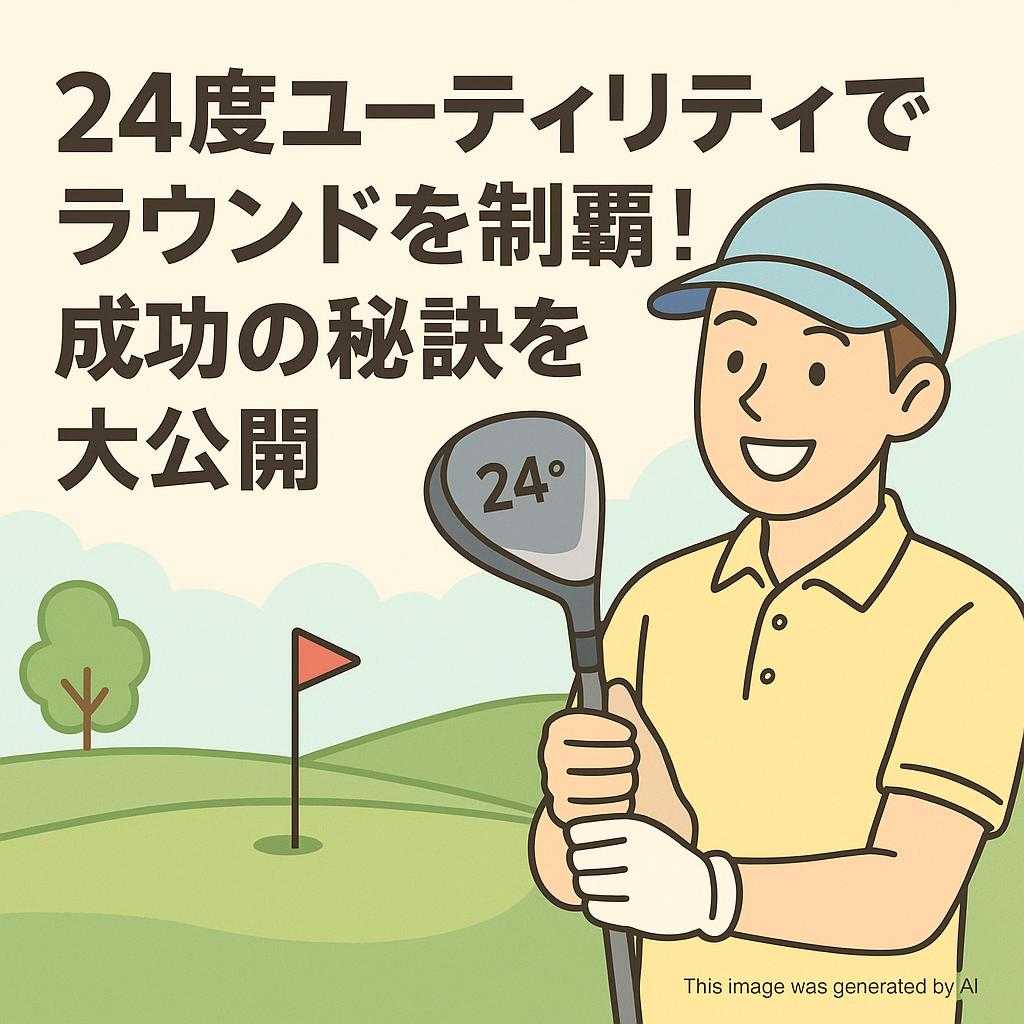 24度ユーティリティでラウンドを制覇！成功の秘訣を大公開