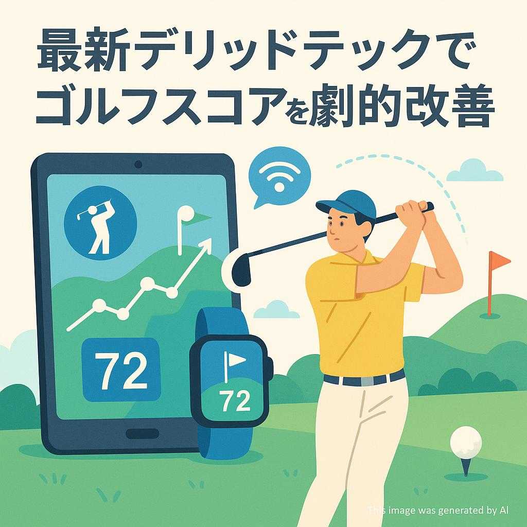 最新デリッドテックでゴルフスコアを劇的改善