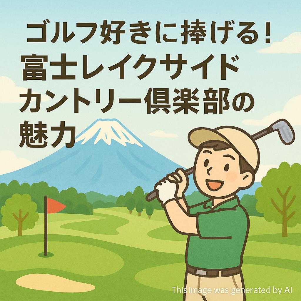 ゴルフ好きに捧げる！富士レイクサイドカントリー倶楽部の魅力
