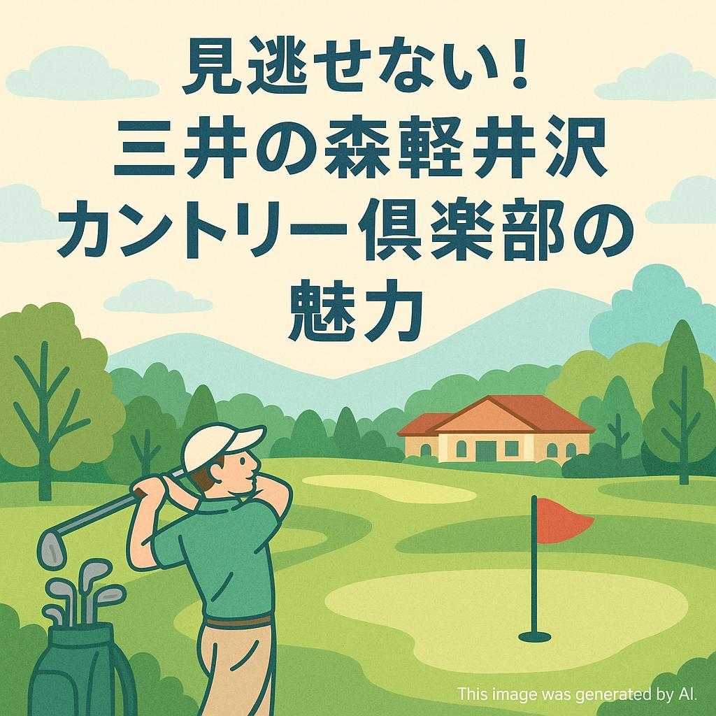 見逃せない！三井の森軽井沢カントリー倶楽部の魅力