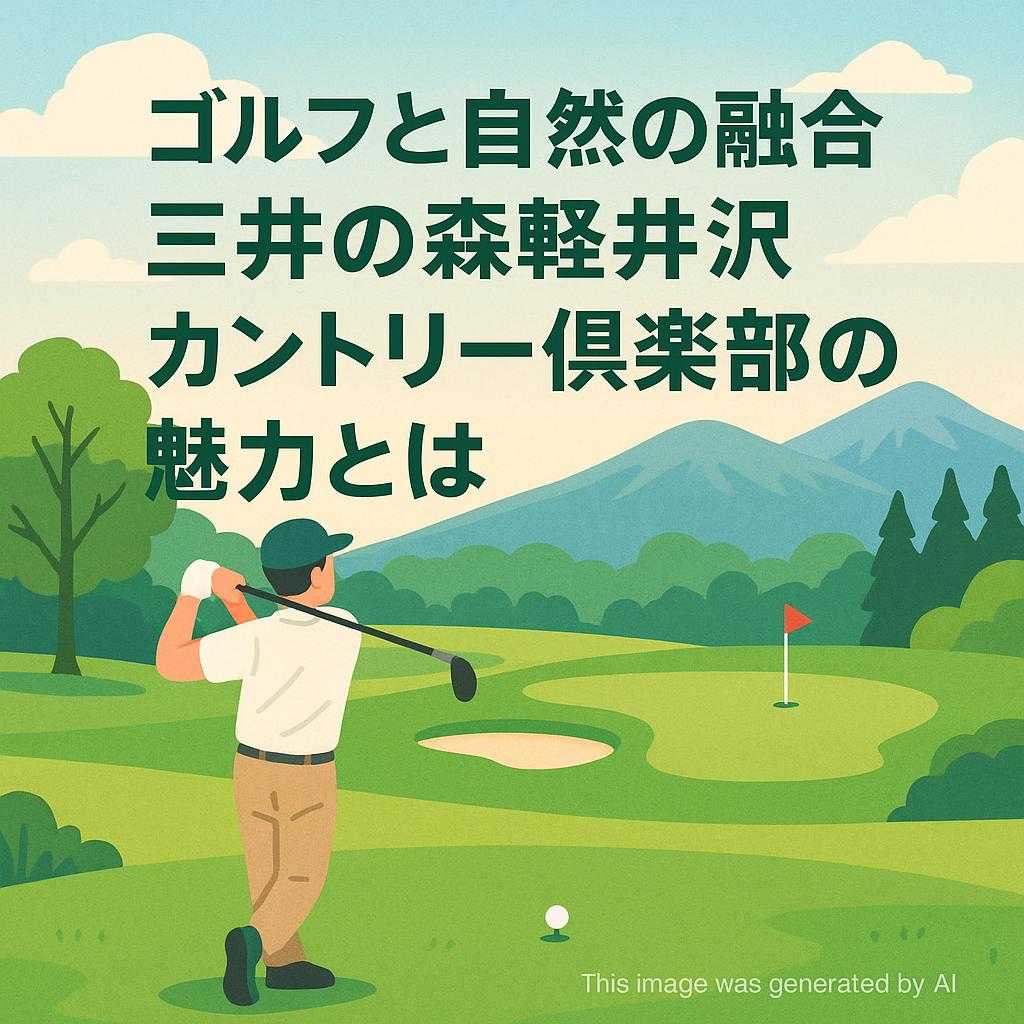 ゴルフと自然の融合 三井の森軽井沢カントリー倶楽部の魅力とは