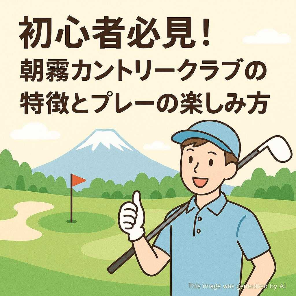 初心者必見！朝霧カントリークラブの特徴とプレーの楽しみ方