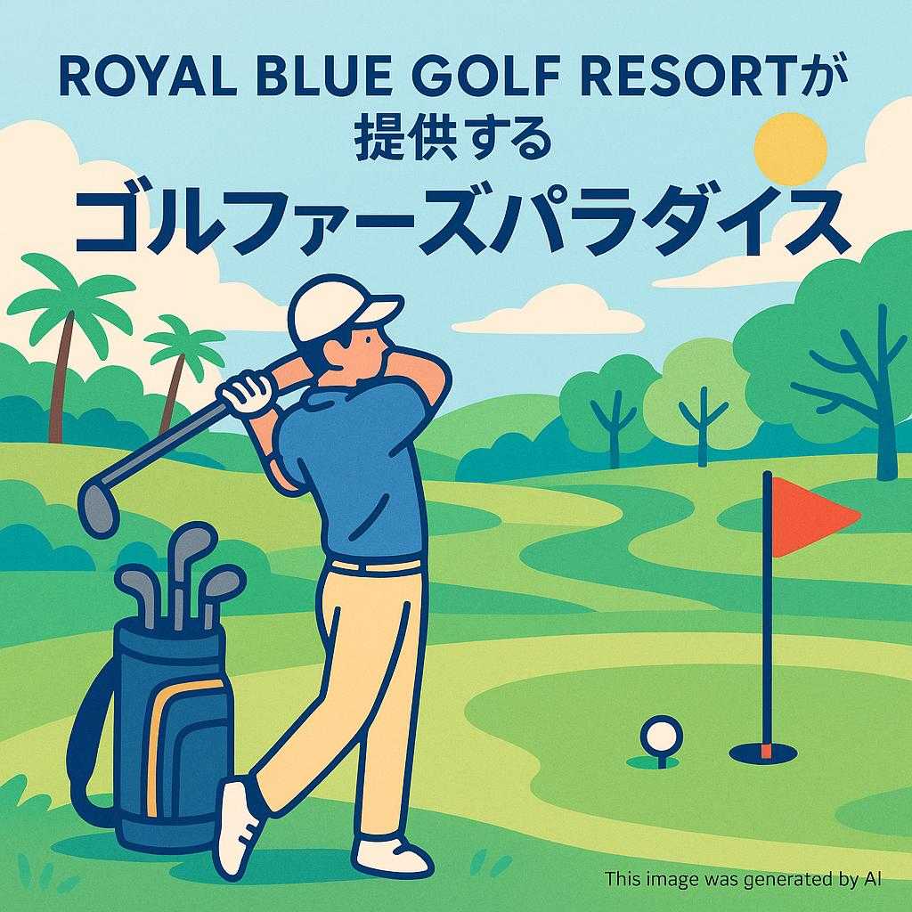Royal Blue Golf Resortが提供するゴルファーズパラダイス