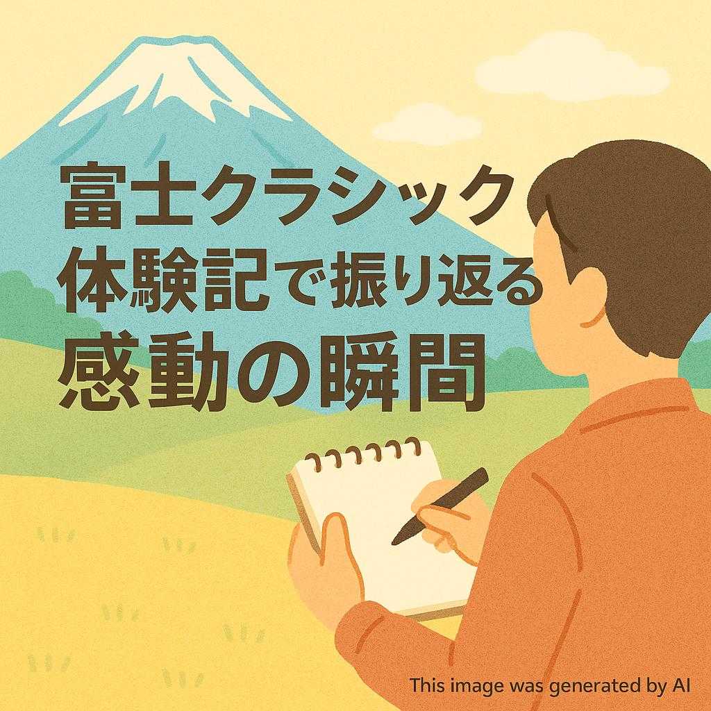 富士クラシック体験記で振り返る感動の瞬間