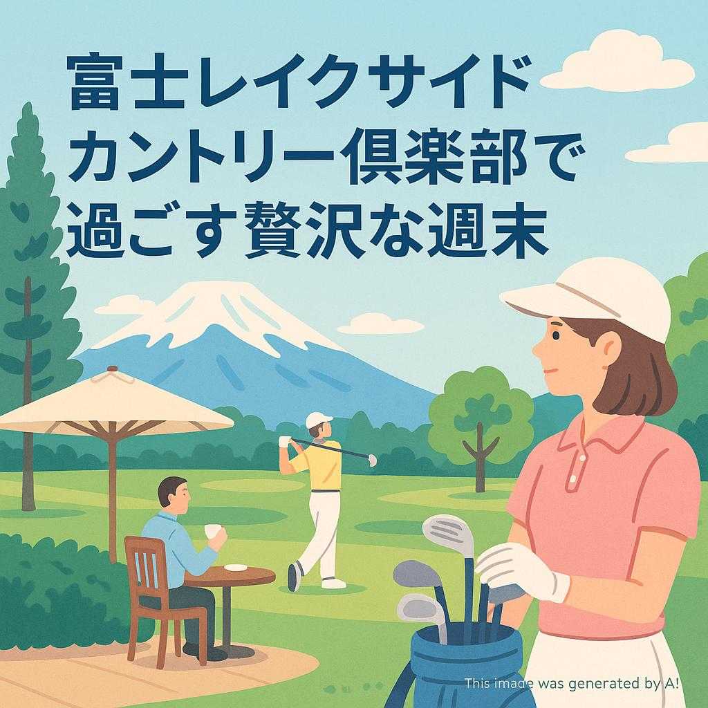 富士レイクサイドカントリー倶楽部で過ごす贅沢な週末