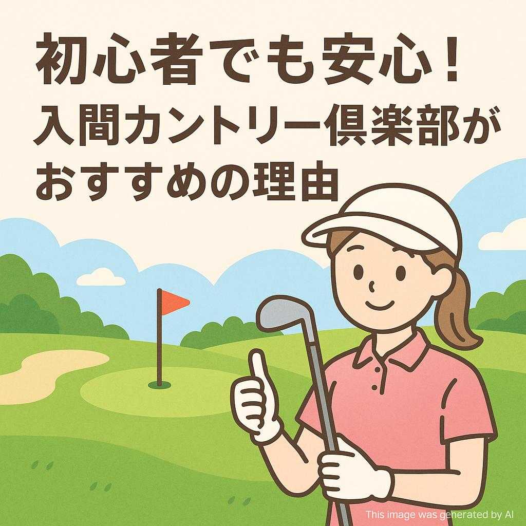 初心者でも安心！入間カントリー倶楽部がおすすめの理由