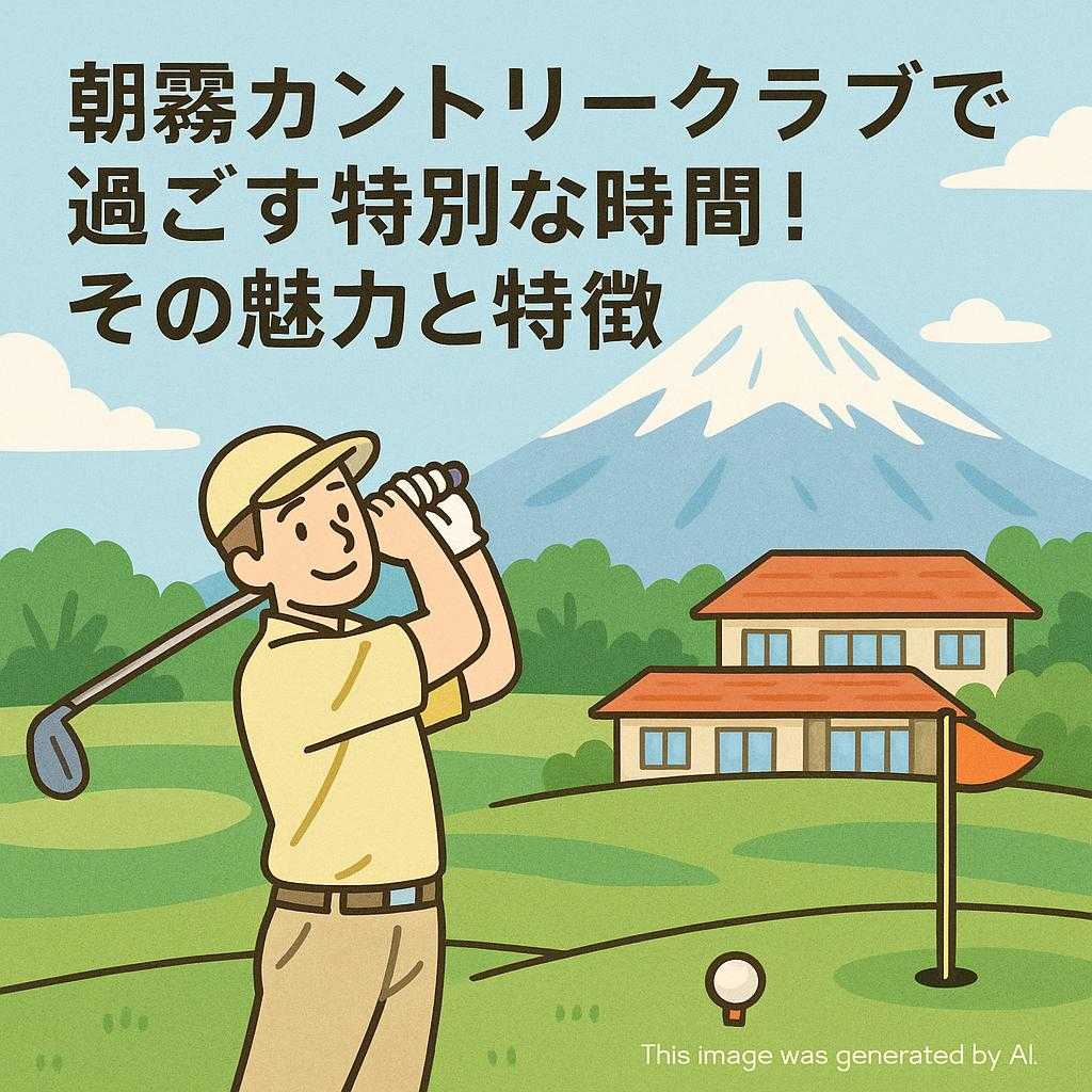朝霧カントリークラブで過ごす特別な時間！その魅力と特徴