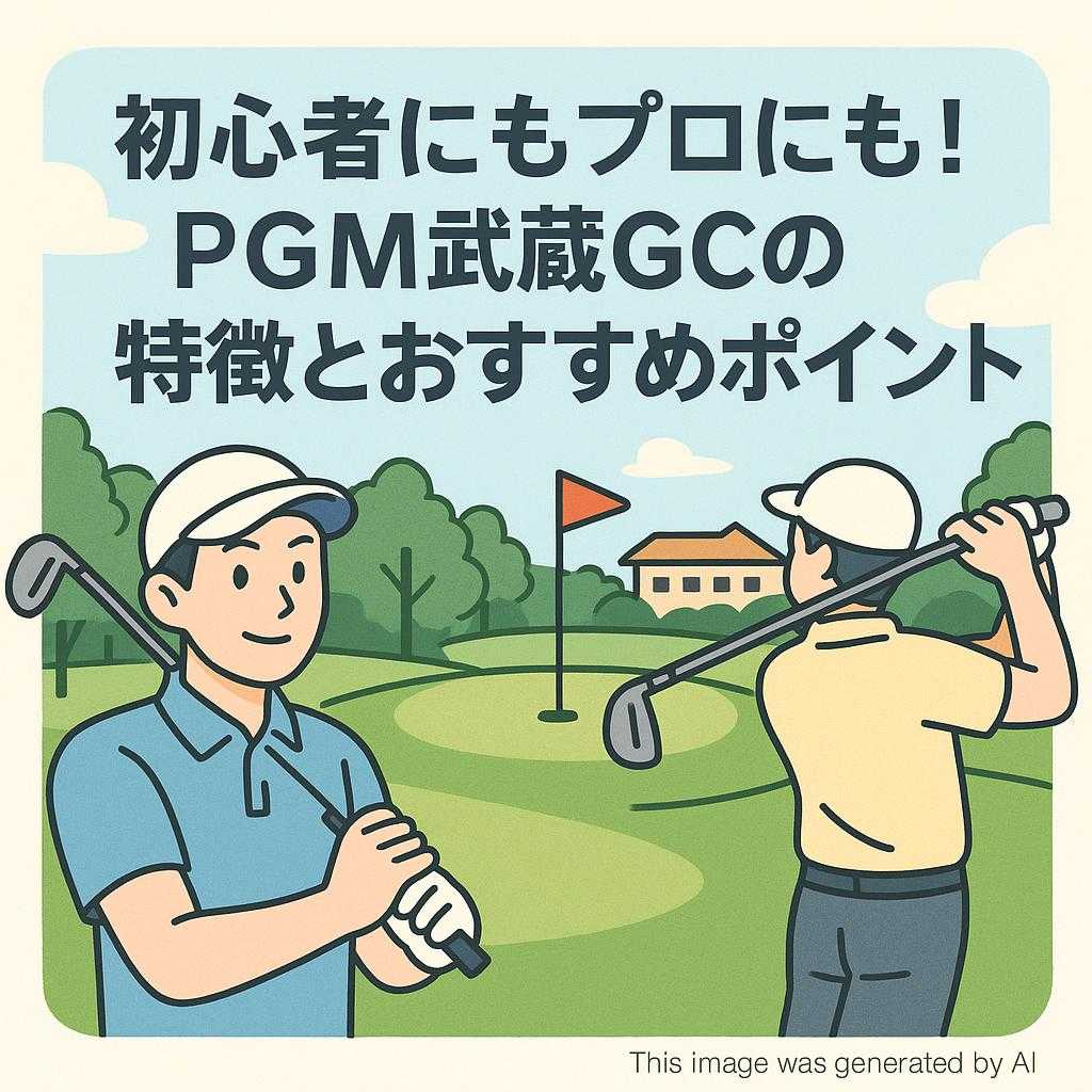 初心者にもプロにも！PGM武蔵GCの特徴とおすすめポイント
