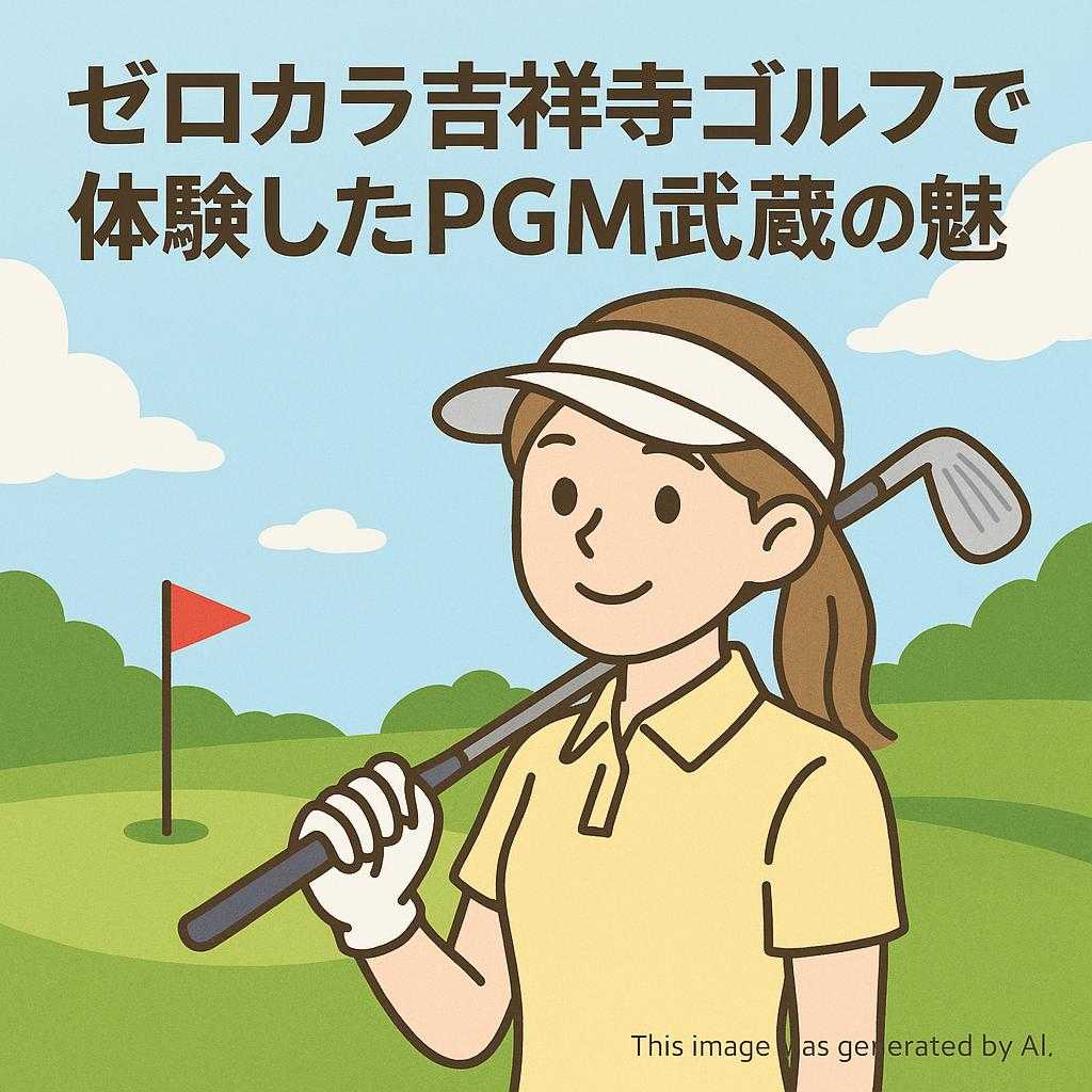 ゼロカラ吉祥寺ゴルフ俱楽部で体験したPGM武蔵の魅力